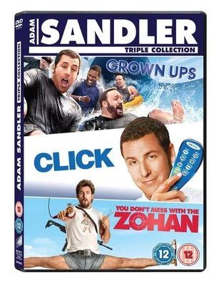 Adam Sandler Box Set: Click/Grown Ups/You Don't Mess With the  (DVD) (UK IMPORT) - Image 1 of 2