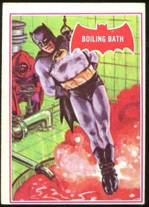 1966 Topps Batman Series A (Red Bat Logo) #12A Boiling Bath - Picture 1 of 2