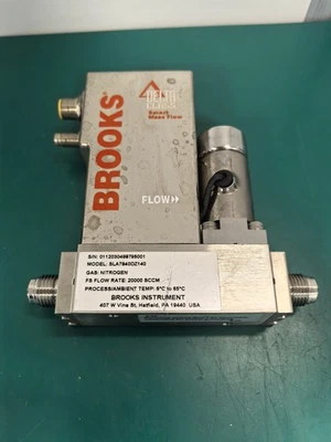 BROOKS SLA7840DZ140  Smart Mass Flow  N2 20slm 4V  D-NET USED MFC - Image 1 of 4