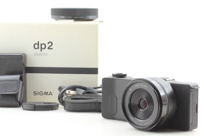 [MINT in Box] Sigma Quattro DP2 29.0MP Black Digital Camera from Japan - Image 1 of 4