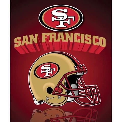 NFL Gridiron Fleece Throw (50" X 60") Cover