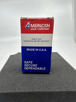 AMERICAN LOCK A1105RED Lockout Padlock,KD,Red,1-7/8" Used In original Box - Image 1 of 4