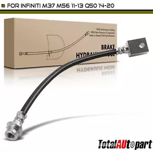 Brake Hydraulic Hose for INFINITI M37 M56 Q50 Q60 Q70 Q70L 2015-2019 Rear Left - Picture 1 of 8