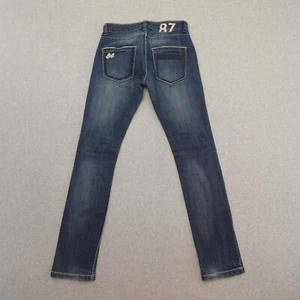 Vintage Iceberg Jeans Women's 32 (32X32) Straight Dark Wash Blue Denim Y2K - Picture 1 of 18