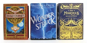 Lot 3 HUGO CABRET, WONDER STRUCK & MARVELS Brian Selznick All 1st & Signed EXC - Picture 1 of 19