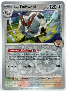 DUBWOOL Rare Reverse Holo Sword Shield Crown Zenith 136/159 Pokemon - Picture 1 of 2