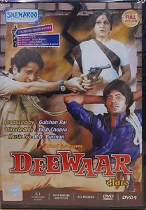 Deewaar - Amitabh Bachchan, Shashi Kapoor Bollywood Hindi Movie DVD, All Region - Picture 1 of 2