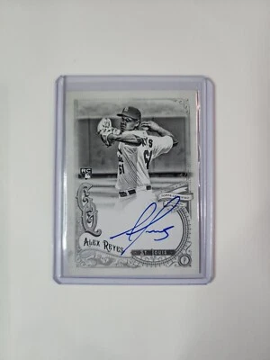 Gypsy Queen 2017 blanco y negro automático 09/99 RC (Alex Reyes #GQA-AR) Cardinals Foto 1 de 3