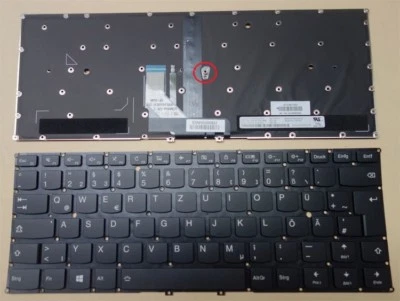 MARKEN PRODUKT Teclado Lenovo Yoga 5 910 910-13IKB Pro 13,9" backlight teclado DE iluminado