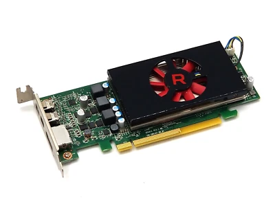 AMD Radeon RX 550 GPU Low Profile 4GB GDDR5 Dual MINI DPort & DPort P/N: 0R9J9P - Image 1 of 4