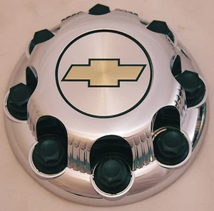 1 New Chevy Silverado Express 2500 3500 Chrome Factory OEM Center Cap 9597163 - Picture 1 of 2