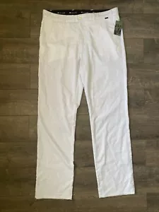 Travis Mathew Pin Stripe Pants Size 36 NWT 33 Inseam - Picture 1 of 12