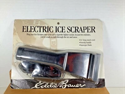 NOS SEALED Eddie Bauer Electric Windshield Ice Melter Snow Scraper Car Plug - Image 1 of 2