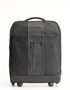 VALIGIA TROLLEY CABINA VALIGIE UOMO PIQUADRO BRIEF BV6343BR2 NERO ORIGINALPE2024 - Picture 1 of 2