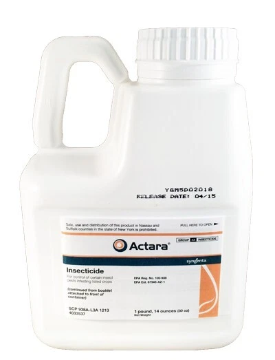 Insecticida Actara - 30 onzas SIN VENTA: CA Foto 1 de 1