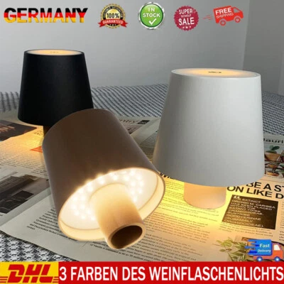 Kreative Flaschenlicht 5200mAh, Flaschenlampe Kabellose, Dimmbar Led Tischlampe - Bild 1 von 4