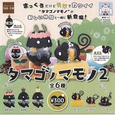 Tamago no mamono Egg monster Mascot All 6 Types Complete Set Capsule Toy Japan