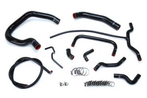 HPS Black Silicone Radiator +Heater Hose Kit Coolant OEM Replacement 57-1661-BLK - Picture 1 of 2