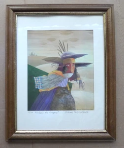 Victor Shtivelberg "Return of the fighter" 2013 Print 12 of 50 Signed Framed - Picture 1 of 13