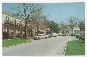 Einkaufszentrum Autos Stony Brook Long Island New York 60er Jahre Postkarte - Bild 1 von 1