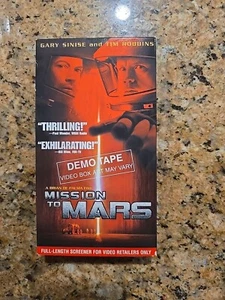 Mission To Mars ~ VHS Screener Movie Promo Demo Video Tape - Picture 1 of 2