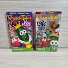 Veggietales Vhs Lyle The Kindly Viking & King George And The Ducky Lot 2000 2001