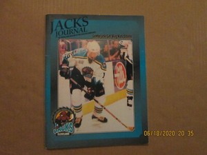 IHL Cleveland Lumberjacks Vintage Defunct Circa 1996-97 Team Logo Hockey Program