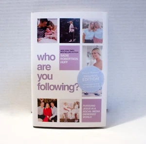 Who Are You Following? Sadie Robertson Huff 2022 Hardcover Christian Inspiration - Picture 1 of 7
