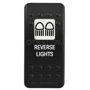OTRATTW Carling Technologies Contura II Rocker Switch REVERSE LIGHTS, WHITE LENS - Imagen 1 de 6
