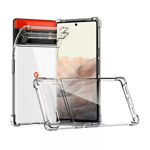 For Google Pixel 6 Mobile Phone Case Silicone Gel Bumper Rugged Cover - Picture 1 of 24