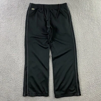 Pantalones deportivos de chándal vintage Y2K Lacoste para hombre M (30x28) con cordón logotipo Foto 1 de 4