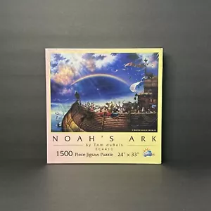 SunOut NOAH'S ARK 1500 Pc Jigsaw Puzzle BY Tom Dubois (EC4410) New Sealed - Picture 1 of 6