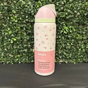 Owala 32oz FreeSip Stainless Steel Water Bottle,Cherryblossom - Picture 1 of 6