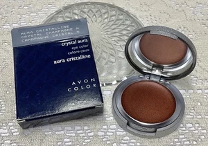 Avon Crystal Champagne Aura Couleur Yeux - Aura Cristalline 3,5g ~NEUF EN BOITE - Photo 1/4