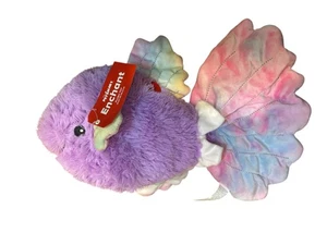 Petsmart Plush Dog Toy ENCHANT the Fish Squeaker Purple Tie Dyed 2022 Limited Ed - Picture 1 of 2
