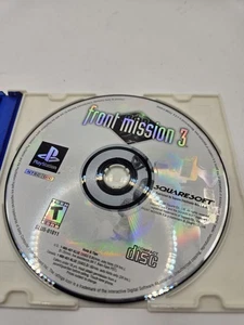 Front Mission 3 PS1 Sony PlayStation 1, 2000 solo disco - testato - Foto 1 di 7