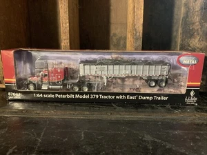 2007 J.J. Keller Diecast 1/64 Peterbilt 379 With 876-LI Trailer New In Box - Picture 1 of 8