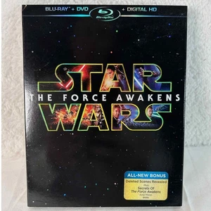 Star Wars The Force Awakens Blu Ray DVD Digital HD Lucasfilm Movie - Picture 1 of 6