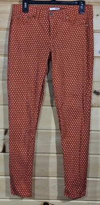 Juniors BONGO Pants, Size 9, Red With Polka Dots, Stretch, Skinny Leg - Image 1 of 4
