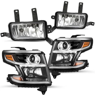 Luz antiniebla apta para Chevy Tahoe 2015-2020/Suburban 2015-2020/Suburban 3500HD 16-19 Foto 1 de 4