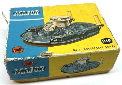Vintage Corgi Toys #1119 Diecast HDL Hovercraft SR-N1 Model Original Box GC - Image 1 of 4