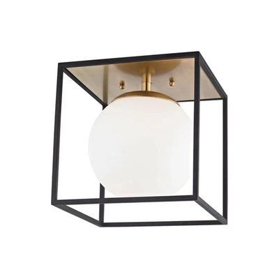 Mitzi - Aira-One Light Large Flush Mount in Style-14 Inches Wide by 14 Inches - Image 1 of 4