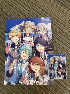 Conjunto de archivo transparente y póster grande Project Sekai A4 Hatsune Miku usado - Imagen 1 de 1
