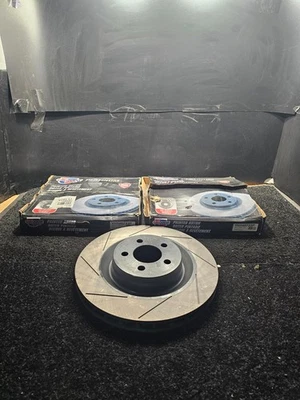 (CANTIDAD 2) Rotor de freno delantero pintado para Dodge Charger 2007-2010, 2012-20 YH145733P Foto 1 de 4