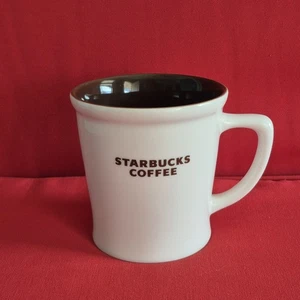 2009 Starbucks Coffee Tea White Oversized Mug Bone China 16oz Logo NEU - Bild 1 von 9