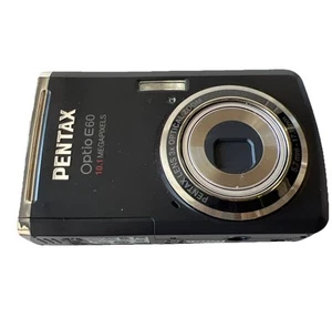Pentax Optio E60 10.1MP Digital Camera- Tested Pls Read - Picture 1 of 8