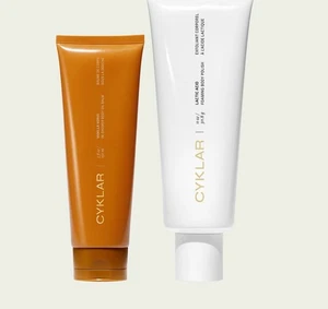 Cyklar Vanilla Verve Lactic Acid Foaming Body Polish, In-Shower Body Balm Set - Bild 1 von 6