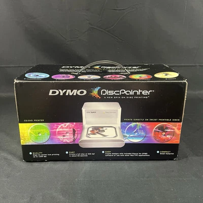 Dymo DiscPainter CD/DVD Color Inkjet Printer 93448 New Read - Image 1 of 4