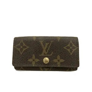 Louis Vuitton Monogram Multicles 4 Ring Key Case Brown/8BH0201 - Picture 1 of 8