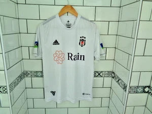 2022-23 Besiktas Home Football Shirt Size Small pit to pit 19in Used - Picture 1 of 12